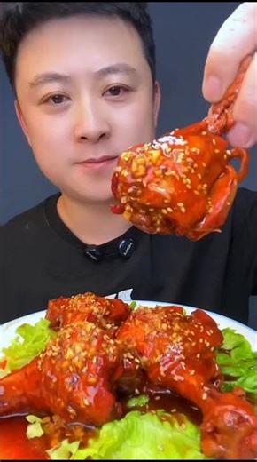 mukbang eating chiken leg piece🍗🍲.Part:01.By Khai-Dai Party. #mukbang #chinesefood #shorts