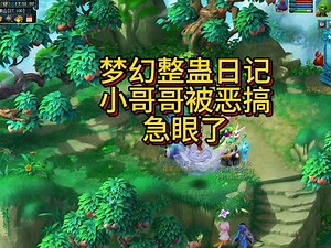 梦幻整蛊日记小哥哥被恶搞急眼了_游戏热门视频