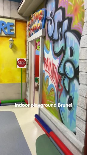 Fun Blocks at Huaho Manggis. Indoor playground Brunei. #indoorplaygroundbrunei #weekendactivity #playgroundbrunei #bruneitiktok #bruneifyp