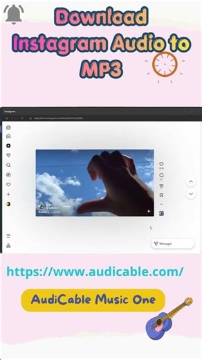 How to Download Instagram Audio to MP3? 📷#intagram #mp3 #localfiles