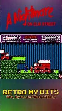 LJN Actually Made a Decent One?! Nightmare on Elm Street (NES) #retrogaming
