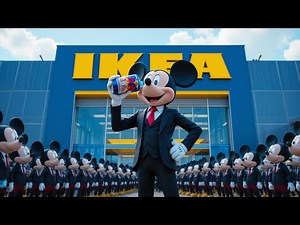 1000 Mickey Mouses Unleashed at IKEA & McDonald’s 💀🧠