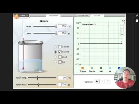 Instructions for the Calorimetry Lab Gizmo