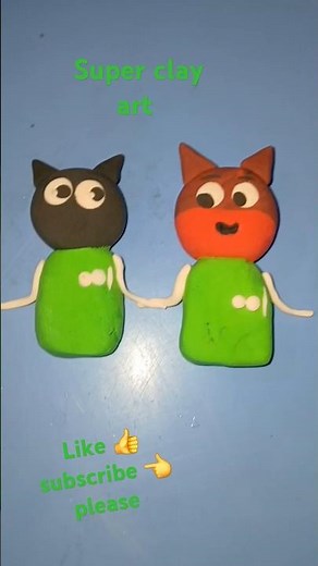 DIY Squid Game Doll🥰 #shorts #shortsfeed #viralvideo #squidgamedoll #clay #craft #yt #@multicreating