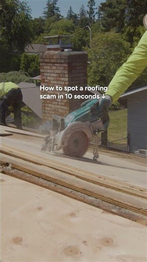 How to spot a roofing scam in 10 seconds ↓