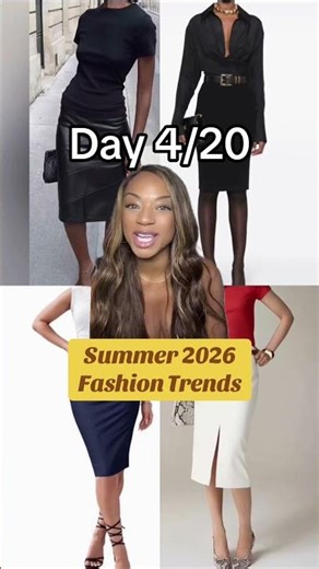 Summer 2026 Fashion Trends | Knee Length Skirt | Skirt | OOTD | What To Wear | Fashion Inspo #yt