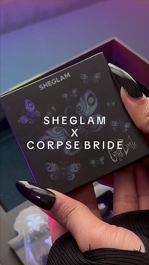 Corpse Bride Makeup Collection Unboxing by SHEGLAM | ASMR Experience