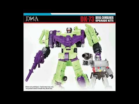 Dk-73 DNA Designs Deva Upgrade kits for Studio Series 86 Devastator the ultimate set?#transformers