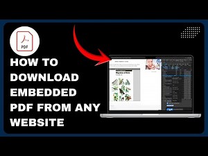 how to download embedded pdf from any website - Full Guide