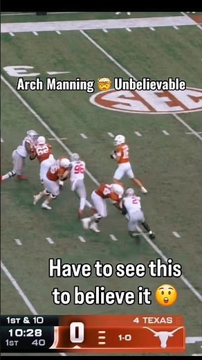 Arch Manning throws a dot that is picked off‼️ Unbelievable 🤯 Ohio State Vs Texas