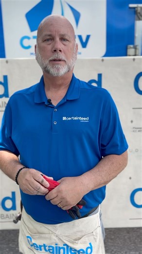 Do you know the right way to install our Monogram® vinyl siding? 🏡🤔 Watch along as Duane Crouch walks you through the process! 👷‍♂️🔨 | CertainTeed