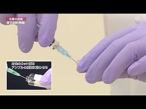 皮下注射（準備） ｜ 基礎看護 与薬の技術 ｜ Medical*Online Video（プレビュー）