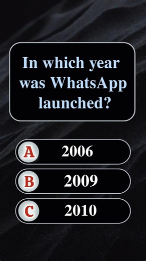 in which year was Whatsapp launched?
