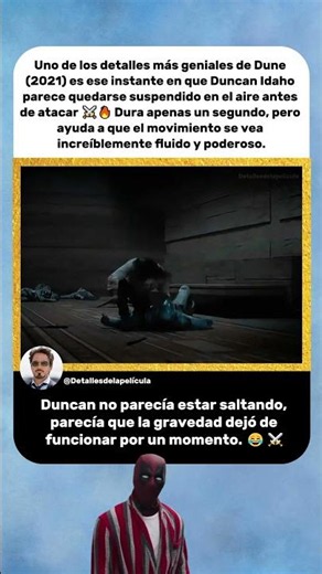 Duncan Idaho protagoniza uno de los movimientos más impresionantes de la película | Dune (2021) ⚔️🔥