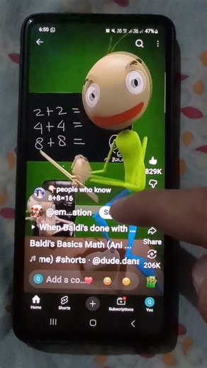 Baldi's Basics Math (Animation Meme) #memes #animation #funny #games #comedy