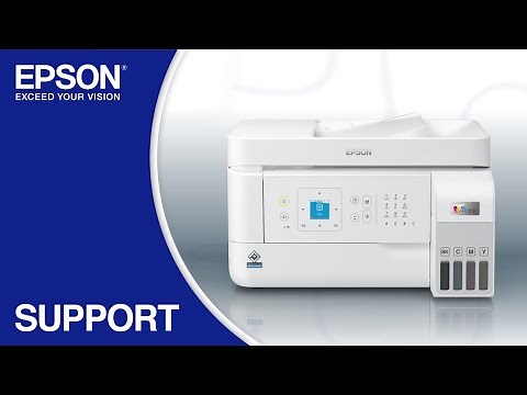 Epson EcoTank ET-4810 | Wireless Setup Using the Control Panel