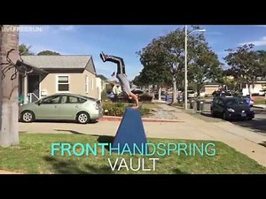 10 Advanced Freerunning Vaults in Slow Motion