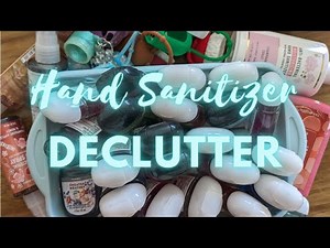 BATH AND BODY WORKS HAND SANITIZER COLLECTION AND DECLUTTER 2023!