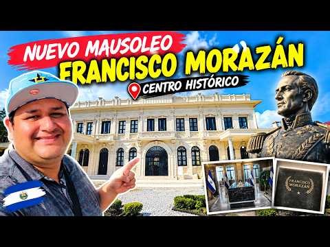 Así es el nuevo mausoleo del General Francisco Morazán en el centro Histórico de san salvador 🇸🇻