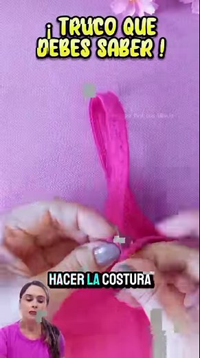 1.2M views · 38K reactions |  Sabias este increíble truco ! #costura #fypシ #fashion #idea #sew #tips #coser #trucos #reelsสร้างรายได้ #hacks #sewing #tip #reels2024 #facil #fyp | Costura fácil con lilibeth | Facebook