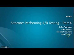 Sitecore A/B Testing - Part Four: Finishing and Evaluating the A/B Test