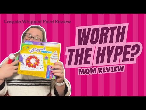 Crayola Whipped Paint Review Fun, Mess-Free Art Activity or Not?