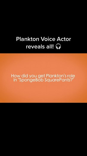 Spongebob’s Plankton Voice Actor Mr Laurence reveals how he got his iconic role! Clip courtesy of Verite Entertainment #voiceover #voiceacting #acting #plankton #spongebob #nickolodeon #animation #cartoons #spongebobsquarepants #funny #behindthescenes #bts #silly #education #school #performance
