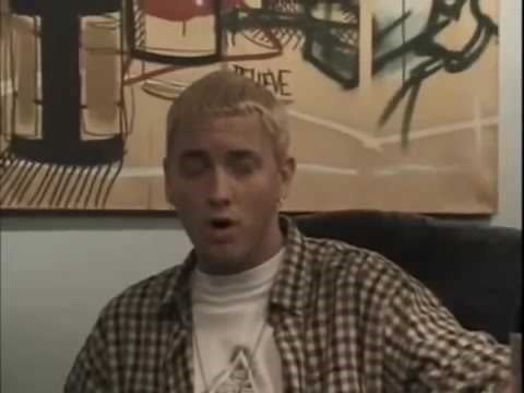Eminem crying and yelling