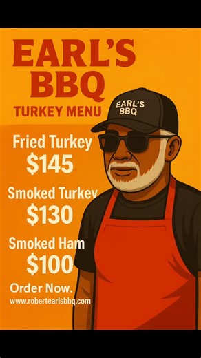 139 reactions · 11 shares | Hey, family, now taking orders for turkeys. The deadline is this Sunday. November. 23rd!!!! I will not be taking any turkey orders after the twenty third.Thanks. #foodporn #foodphotography #soulfood #soulfood #foodie #ribtips #foodstagram #turkey | Robert Earls BBQ. | Facebook