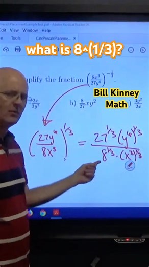 What is 8^(1/3)? And WHY? (Cube Roots Explained)