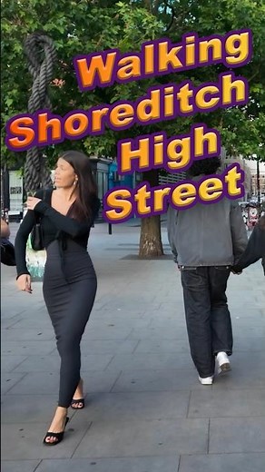 Walking in Shoreditch High Street, London | 4K City Walk 2025