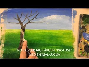 MÅLARTEKNIKER i akryl