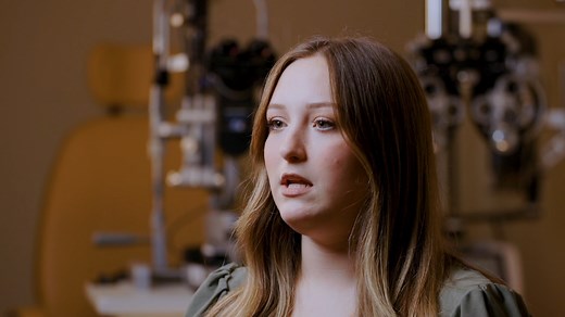 In this week's Testimonial Tuesday post, Jamie Schmauder, '24, talks about the interview process, her impression of The Eye Center, and how SCO is preparing her for boards and the clinic. | Southern College of Optometry