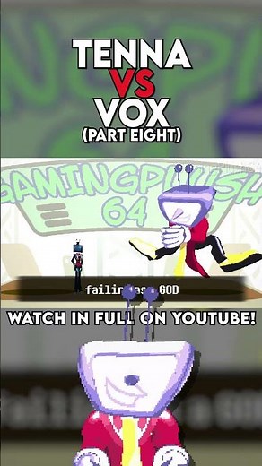TENNA VS. VOX 8! #deltarune #hazbinhotel #gamingplush64 #rapbattle #tenna #vox #deltarunechapter3