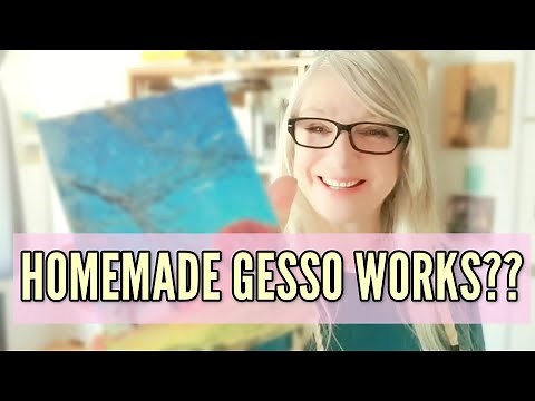 DIY homemade gesso for PHOTO transfer / Easy to make! quick photo art tutorial