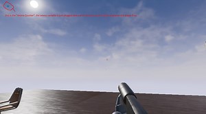 First Person Template HUD blueprint communication