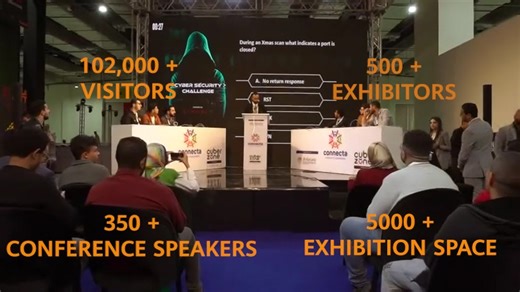 27 years of Disrupting Innovation ,Unlocking the future of Technology, and Unveiling the Cutting-Edge breakthroughs Strap on your seatbelt and get ready to ignite the future at Cairo ICT 2023 Happening on 19-22 November at ECIC Register Now! https://tinyurl.com/yc5r7d9j لأكثر من 27 عام، فخورين بكوننا جزء أساسي من عالم الاتصالات وتكنولوجيا المعلومات في مصر. استعدوا لنسخة جديدة من معرض القاهرة الدولى للتكنولوجيا لاكتشاف أحدث الاتجاهات في القطاع التكنولوجي، تعزيز الابتكار، وإحداث التأثير في الصناعة