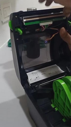 TSC Printer DA310 head installation part 1