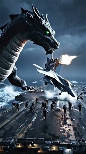 USS Liberty Battles Sea Dragon Tidalwyrm in Epic Ocean War!