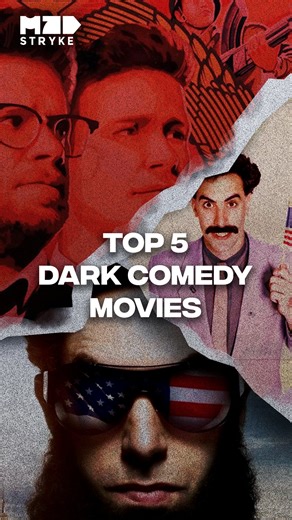 Madstryke on Instagram: "Dark comedy is having a major moment. Here are 5 dark comedy films that push boundaries, cross lines, and are questionably funny. Some are even banned in multiple countries. So check these out and follow us for more suggestions."