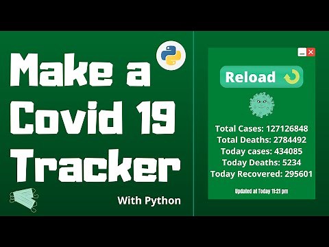 Make a Covid19 Tracker with Python | API Based | Python Project for Beginners