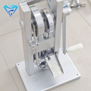 [Hot Item] Food Candy Pressing Pilling Machine Tdp0 Single Punch Tableting Machine Manual Tablet Presser