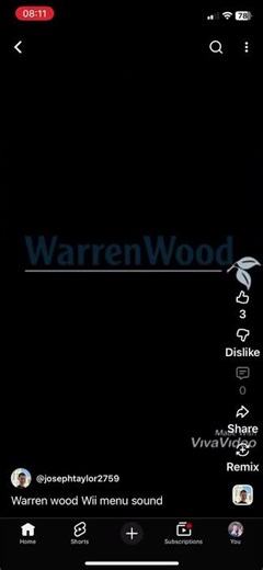 WarrenWood Nintendo Wii Menu Sound