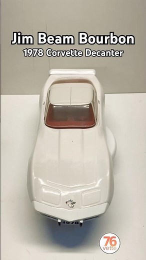 1978 C3 Jim Beam Bourbon Corvette Decanter