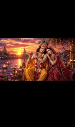 "Kleem Radha Krishnaya Namaha | Powerful Mantra to Attract True Love" | Soulful Chant #radhakrishna