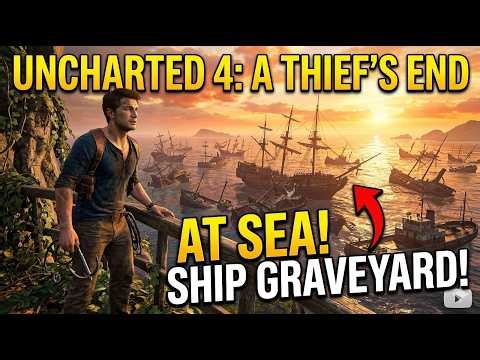 Exploring the Pirate Ship Graveyard! | Uncharted 4: A Thief's End