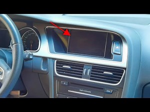 How To Remove Display Unit Fron AUDI A5/A6/Q5