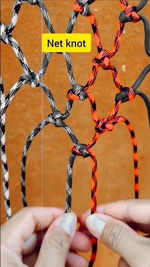 Net knot tying #shorts #knot #netknot #diy