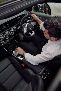 Who else always take control of the music? For some mid-week inspiration, tune into our Downtown Drive playlist available on Spotify: https://bit.ly/downtowndrive | Mercedes-Benz Australia