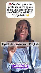 Apres 6 mois de cours, appréciez l’aisance avec laquelle elle arrive à communiquer, Nous formons tellement bien nos apprenants que quand ils expriment en anglais, on pense que ce sont des profs. | Chenan Africa